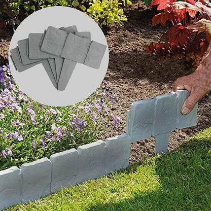 Faux Stone Garden Edging Border! ♻️