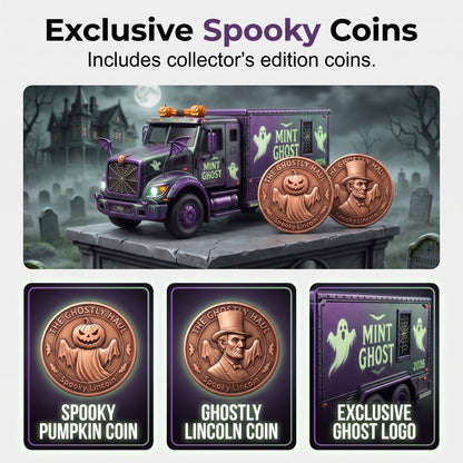 🔥🎁Spooky Mint Ghost Hauler – 2026 Halloween Collector’s Edition