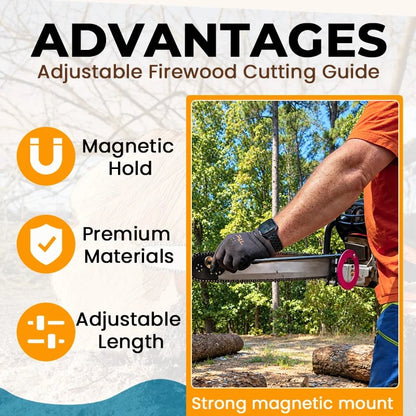 🪚🌲 Quick-Mark Chainsaw Cutting Guide – Faster, More Consistent Log & Firewood Cuts