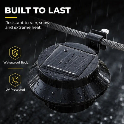 ⏳🔥LIMITED-TIME 49% OFF! ⏰Light Up Gutters, Fences & Garden Walls — Solar-Powered Outdoor LEDs With No Mains Wiring Needed 🏡✨