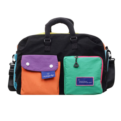 🌈 'Dopamine' Women's Portable Nylon Messenger Crossbody Bag