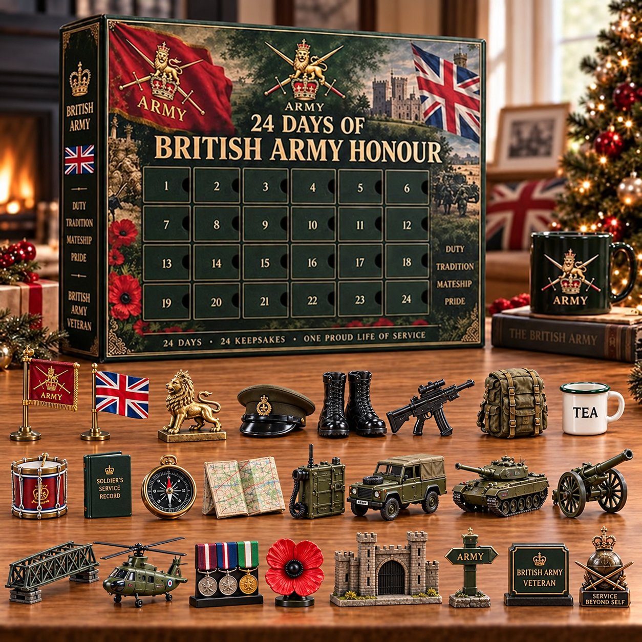 🎄 24 Days of British Army Honour Advent Calendar