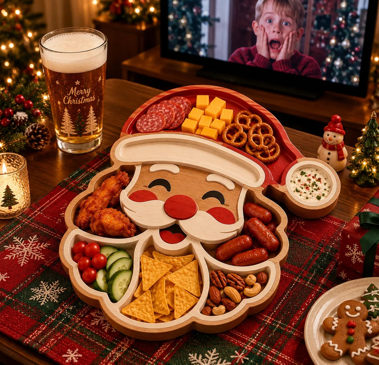 🔥Last Day 49% OFF🎄 Christmas Snack Serving Tray
