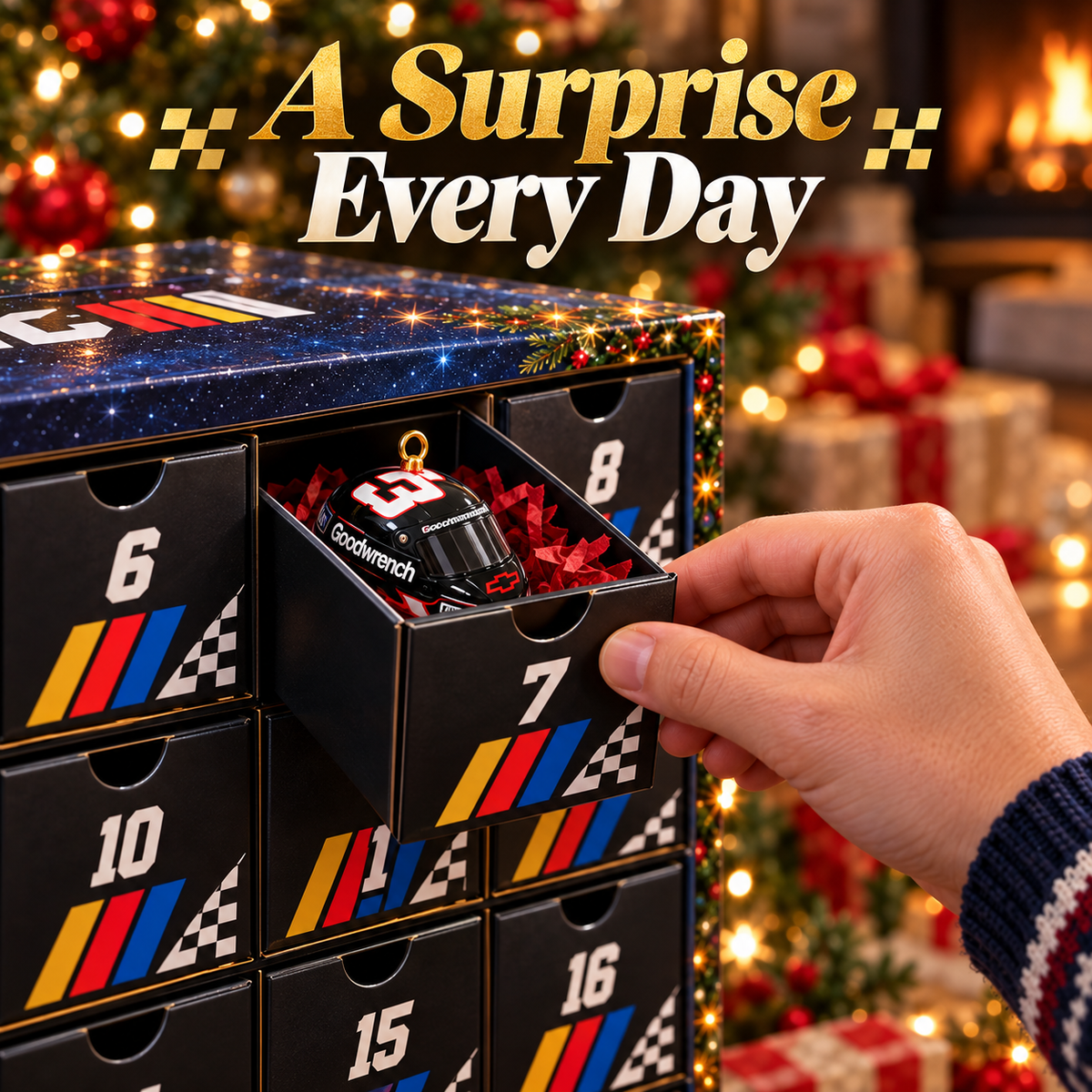 2026 Christmas Advent Calendar: 24-Day NASCAR Christmas AdventCalendar