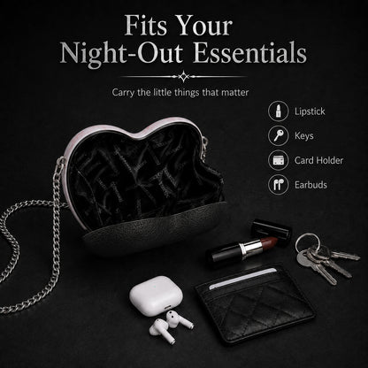 🔥Gothic Heart Eye Statement Crossbody Bag