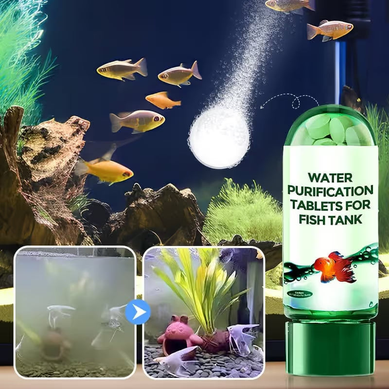Polymer-Based Water Purification Tablets