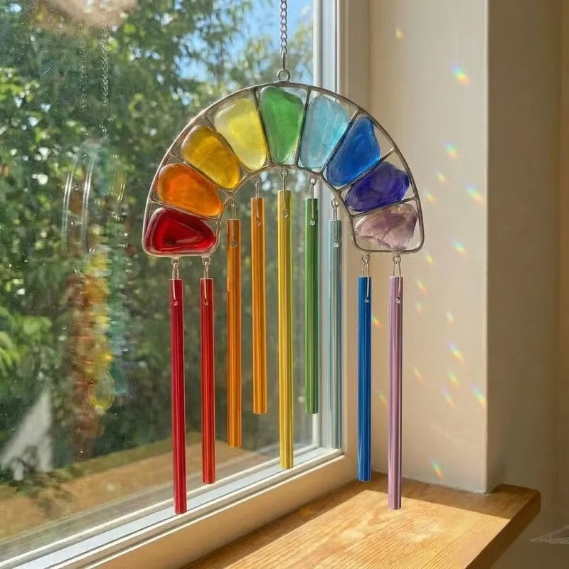 Rainbow Sun Catcher Wind Chime