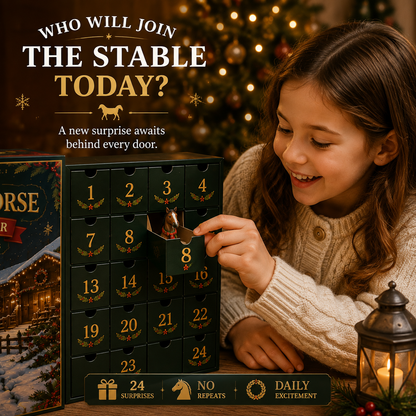 🐴 Christmas Horse Advent Calendar--24 Days of Horse Friends & Holiday Memories 🎄