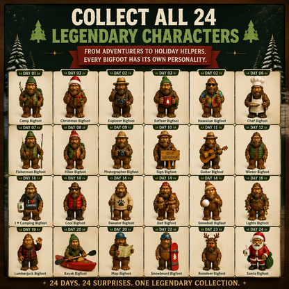 🦶24 Days Of Bigfoot Magic 🎄 A Christmas Countdown Filled With Legendary Surprises