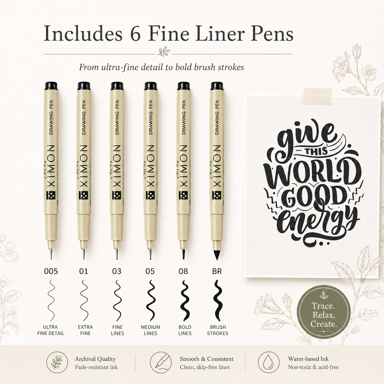 Beginner-Friendly 💕 Ink Tracing – A Relaxing Reverse Coloring Experience
