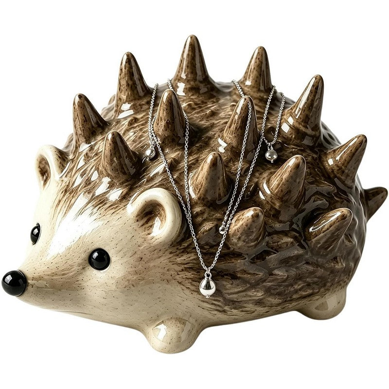 🎁 Save 55% Today! ✨ Cute Resin Hedgehog Ring & Trinket Holder