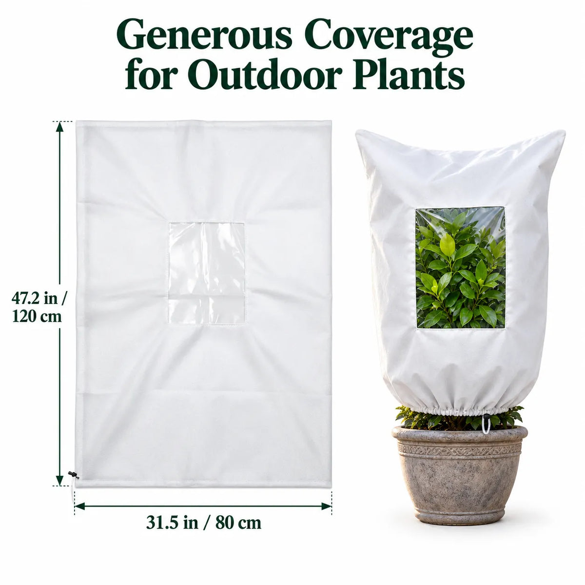 ❄️🌿 Winter Garden Shield Cover – Frost & Cold Protection for Outdoor Plants