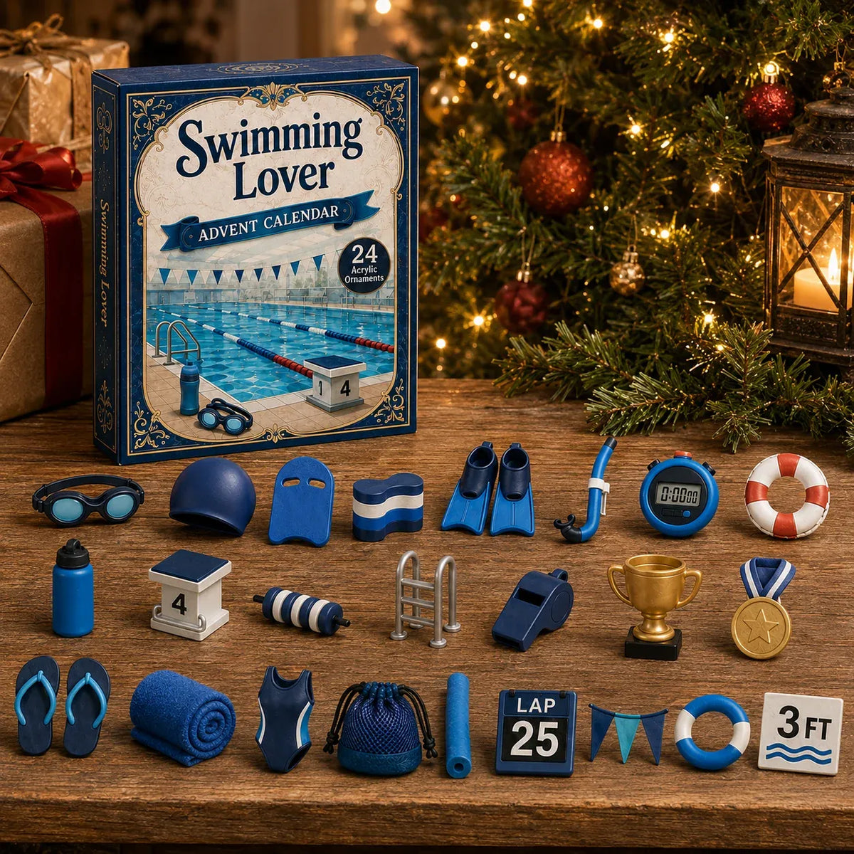 🏊💦 24 Days of Poolside Cheer – Swimming Christmas Collector Countdown
