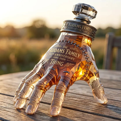 The Addams Family 35th Anniversary 'Thing' Whiskey Decanter