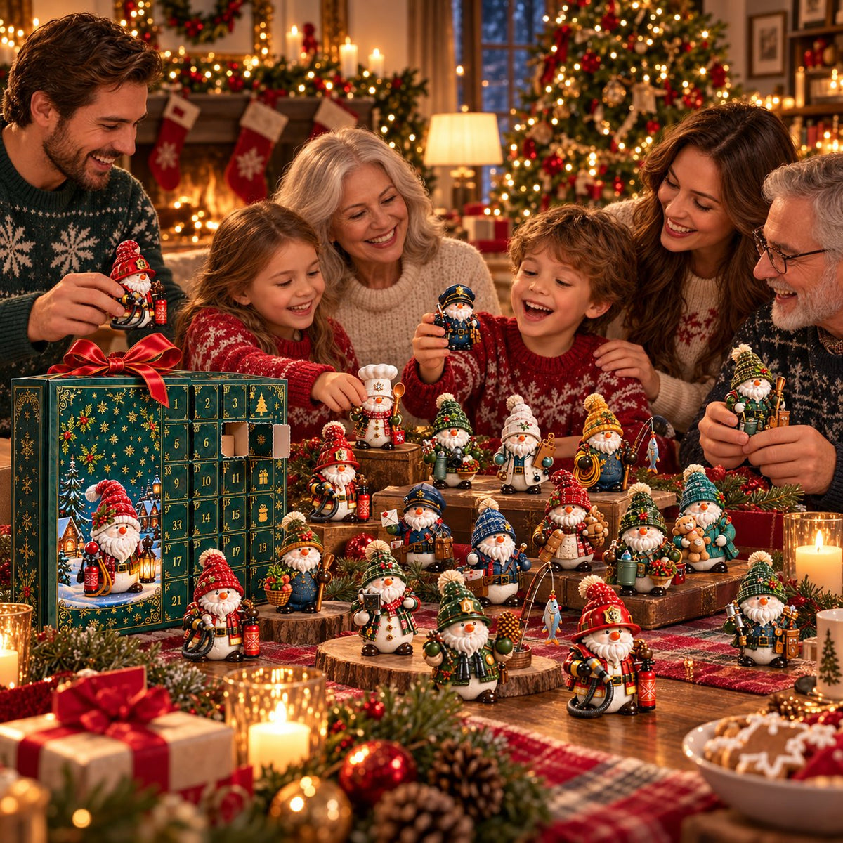 ⛄ Discover Festive Whimsy: 2026 Gnome & Snowman Jobs 24-Day Christmas Countdown Calendar