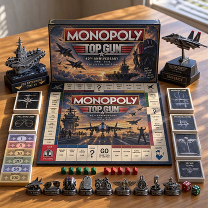 Top Gun 40th Anniversary × MONOPOLY COLLECTOR EDITION SET