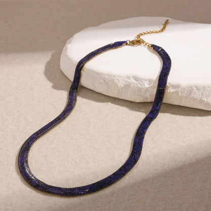 🐍Serpent Statement Necklace – A Symbol of Mystery & Power✨