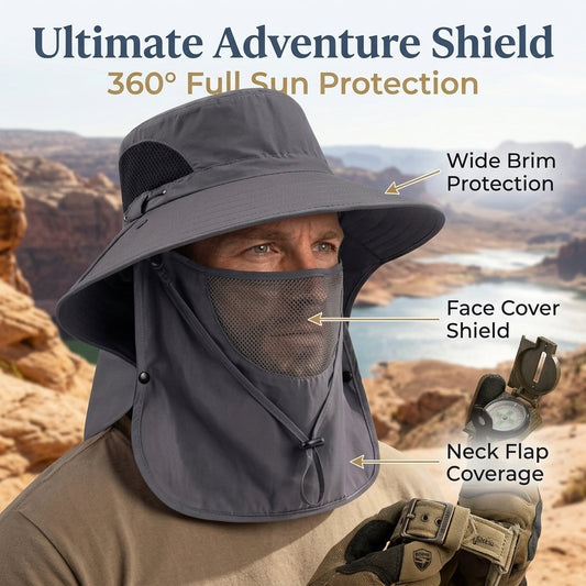 🔥LAST DAY 48% OFF🎣- Unisex Adventure Shield - Extreme UV Protection for All Terrains