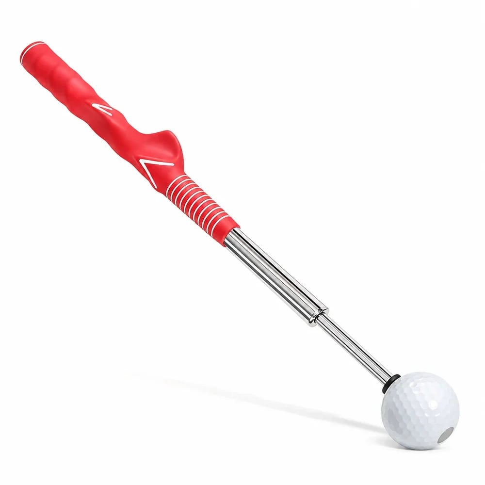 💥🏆Golf Grip Practice Tool with Contoured Handle and Ball End