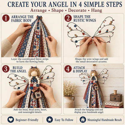 🪽Angel Fabric Hanging DIY Kit🪽