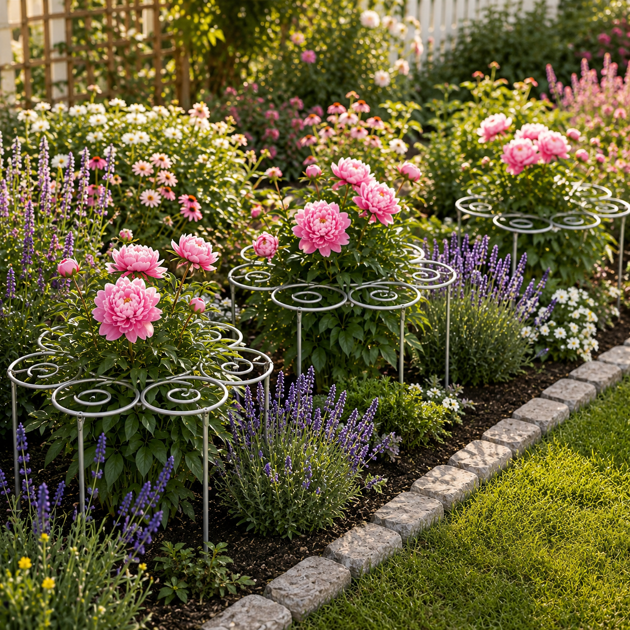 🌱✨Metal Plant Support Poles