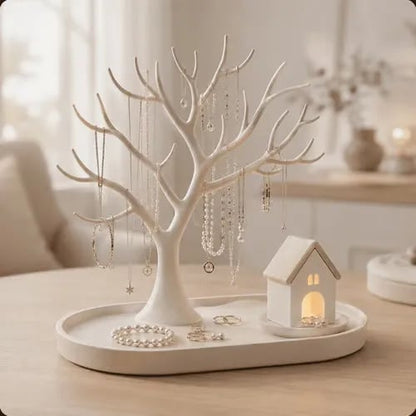 ✨ Illuminated Sculptural Jewelry Display – 3D Branch Organizer & Vanity Accent