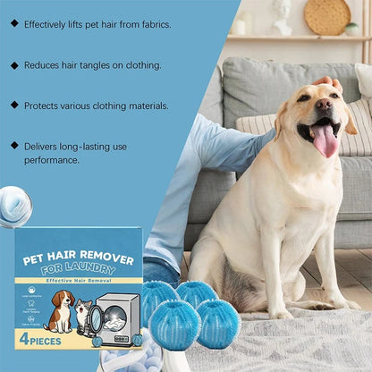 🐾🧺 Fur-Catching Laundry Helpers – Reusable Balls for Cleaner Pet-Hair Loads