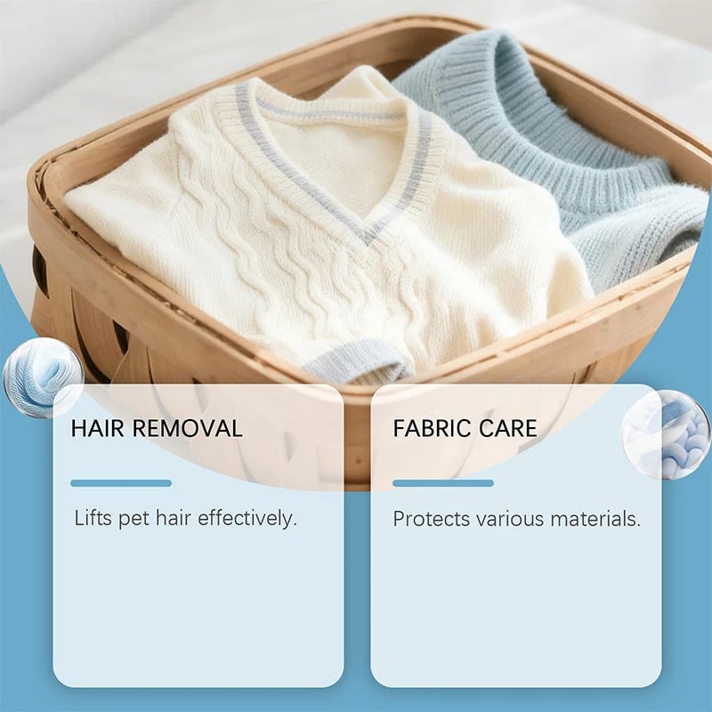 🐾🧺 Fur-Catching Laundry Helpers – Reusable Balls for Cleaner Pet-Hair Loads