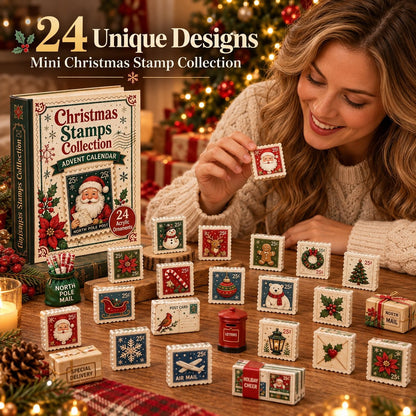 📮🎄 24 Days of Vintage Christmas Mail – Nostalgic Postal Ornament Countdown Collection