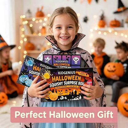 Halloween 8-Pack Glitter Squishy Surprise Box
