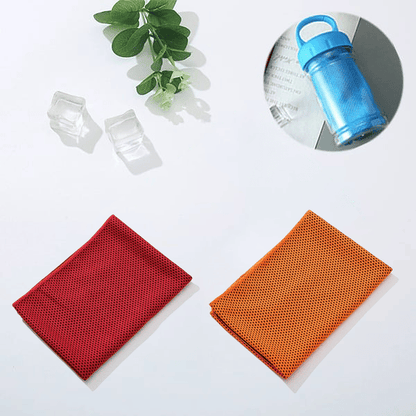 BUY 1 GET 1 FREE🌞Cooling Bottle - Cold Sweat Towel You Can Use Anywhere, Anytime! Reusable Soft Absorbent Cooling Portable