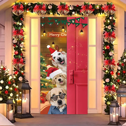 🎄🎅 2026 Festive Christmas Door Cover