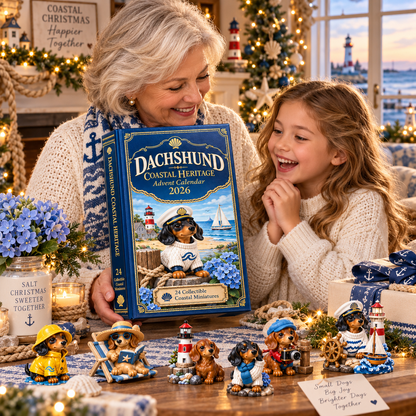24 Days by the Sea — Dachshund Coastal Heritage Advent Calendar 2026