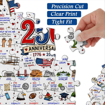 🔥Last Day 49% OFF🎁Patriotic America Jigsaw Puzzle 1000 Pieces