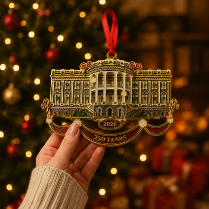 🔥White House Christmas tree ornaments