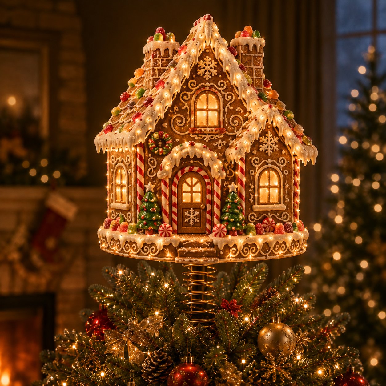⏳ Last Day 49% OFF – 🎅  Lighted Christmas Tree Topper Collection | 7 Festive Character Designs To Transform Your Tree Into A Holiday Showpiece ✨