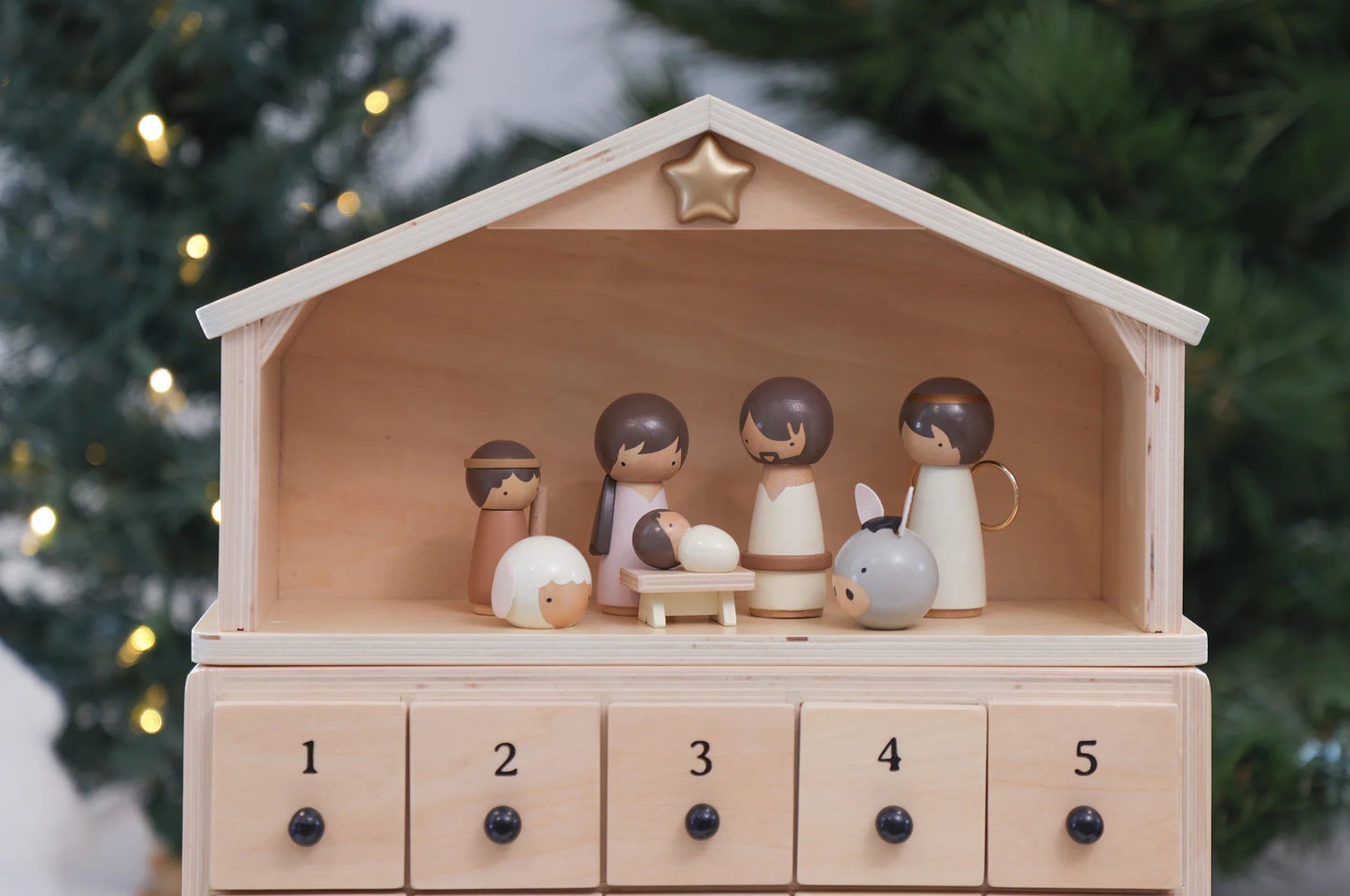Nativity Advent Calendar 2026 – Christmas Countdown with Nativity Figures