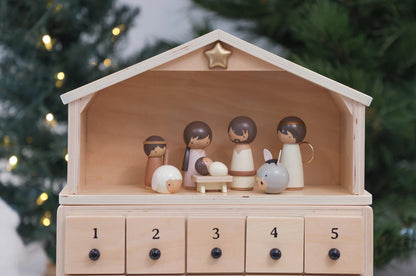 Nativity Advent Calendar 2026 – Christmas Countdown with Nativity Figures