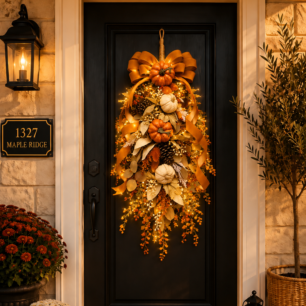 🍂Fall Wreath for Front Door