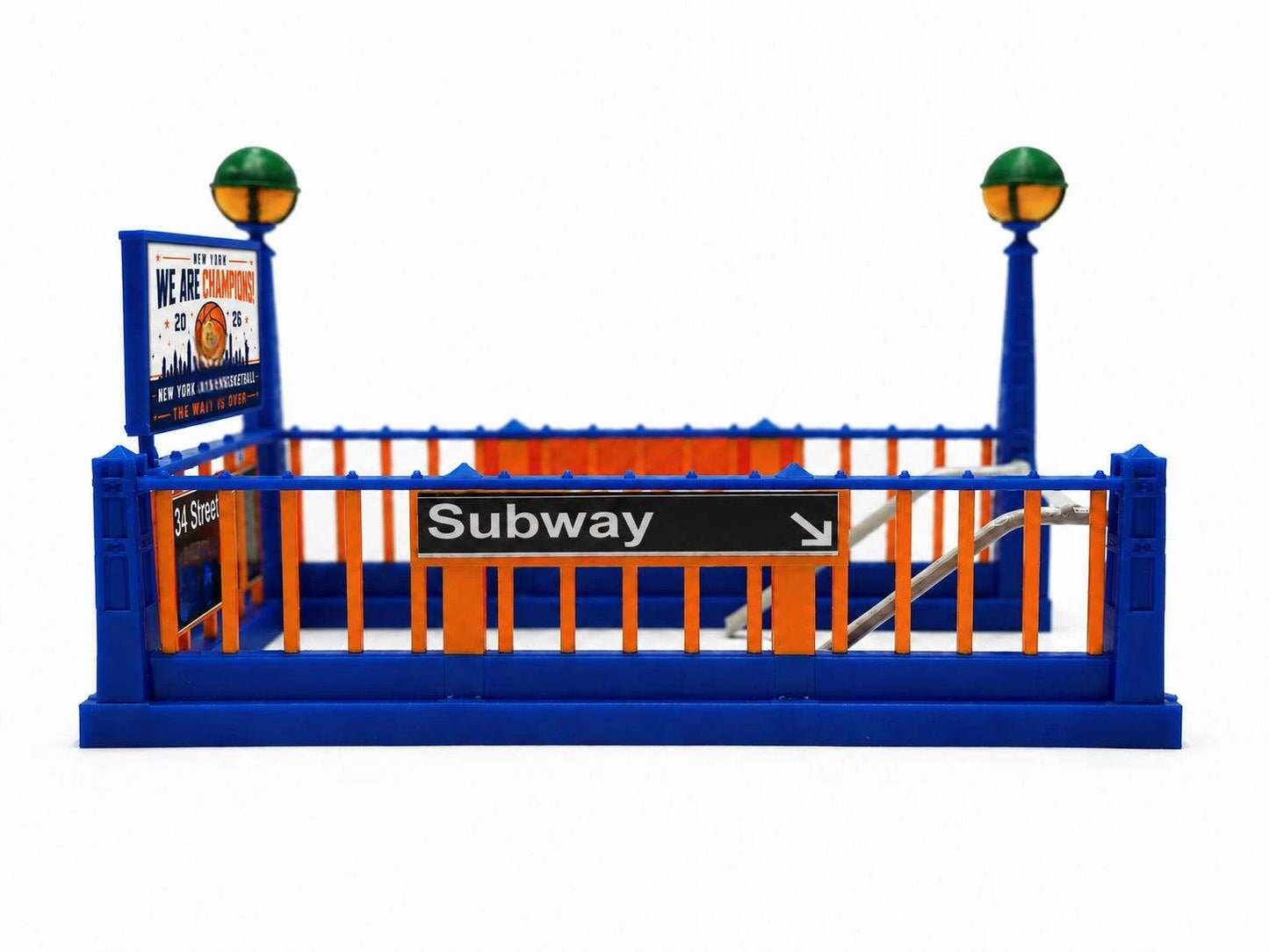 🏀🚇 NY Subway Entrance Display