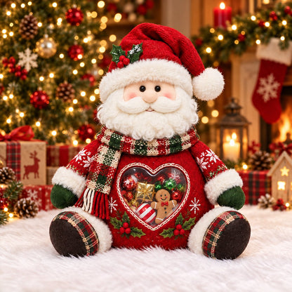 🎅 Refillable Christmas Figurine Treat Holder