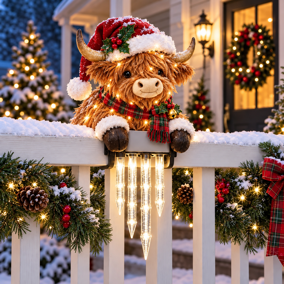 🎄Christmas Character Railing Lights