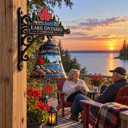 🍁 Lake Ontario Forever Hanging Bell 🔔