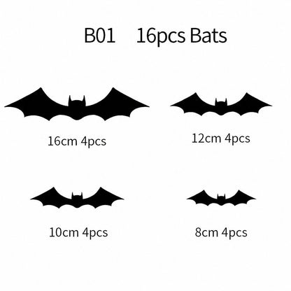 🕸️💡 Haunted Hallway Makeover Set – Gauze, Glow & Bat Decor for Spooky Halloween Scenes