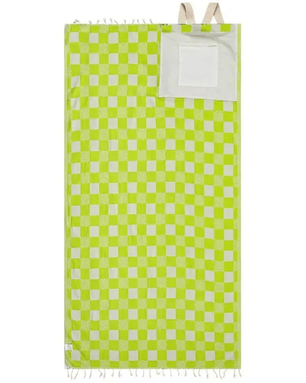 2-in-1 Sand-Free Towel Backpack | 100% Organic Cotton