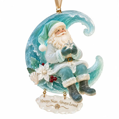 🎄Coastal Santa Christmas Ornament