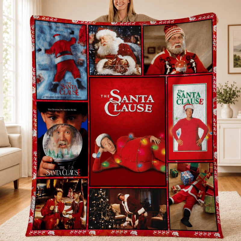 Cozy Flannel Holiday Blanket