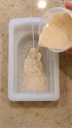 ⏳ Last Day 49% OFF ✝️ 2-Piece Good Shepherd Jesus 3D Candle Mold Set | Sculpted Cross, Lamb & Floral Relief for Faith-Inspired Handmade Candles 🕯️✨