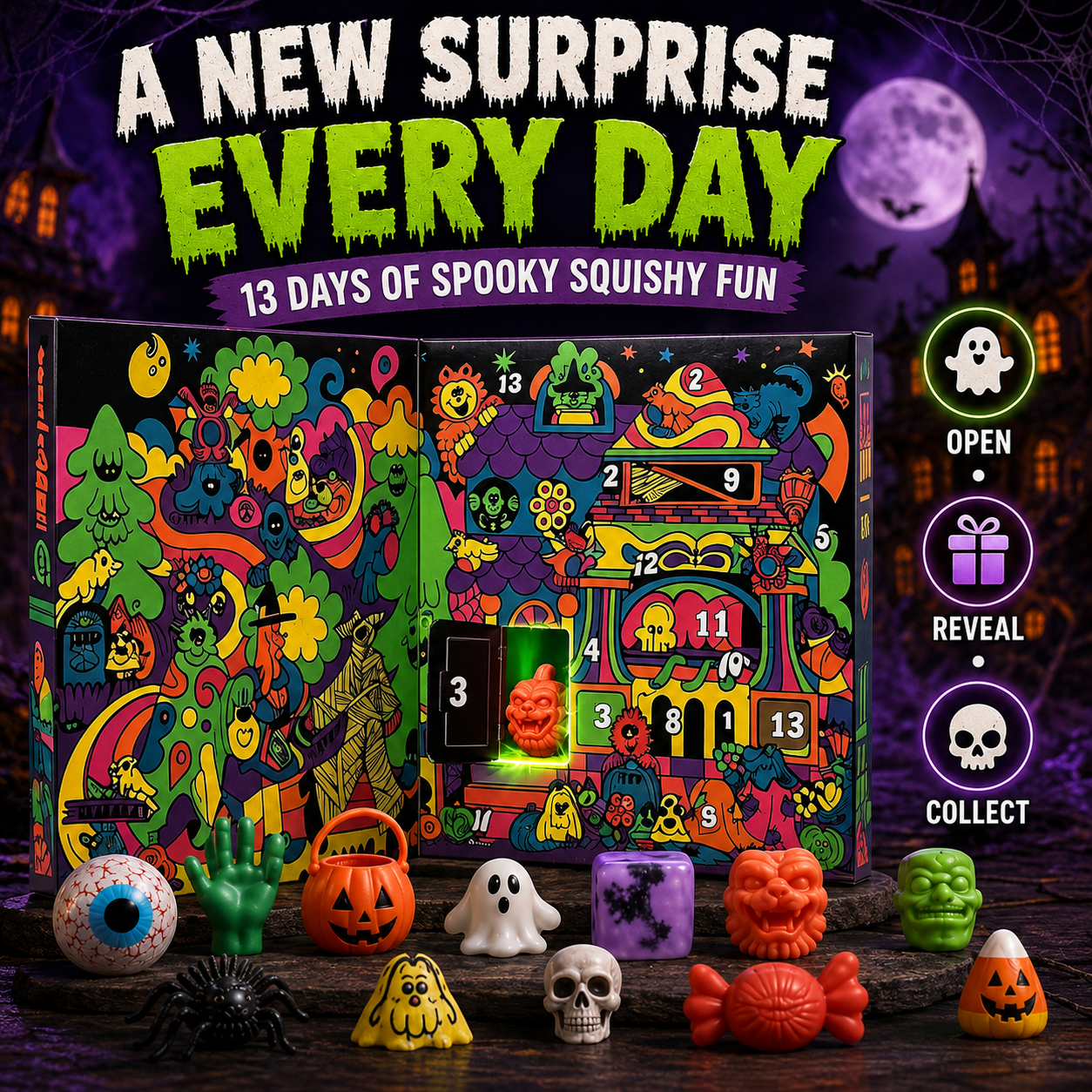 13 Days of Squishy Halloween Surprises