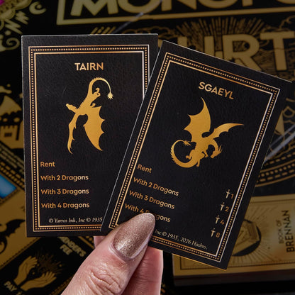 MONOPOLY: Fourth Wing Edition – Dragon Rider Fantasy Board Game